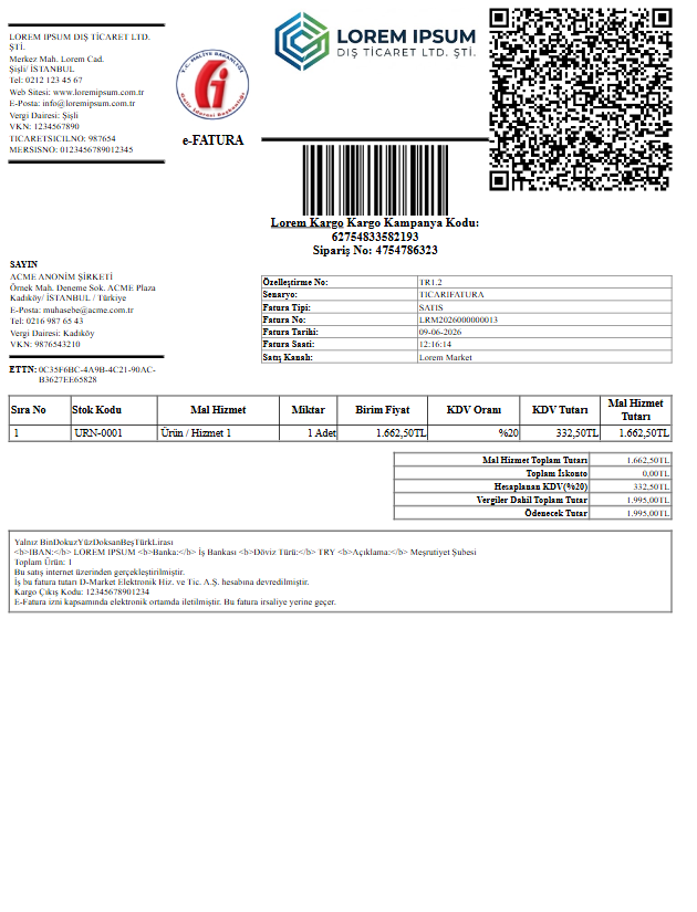 F15 · Cargo Barcode