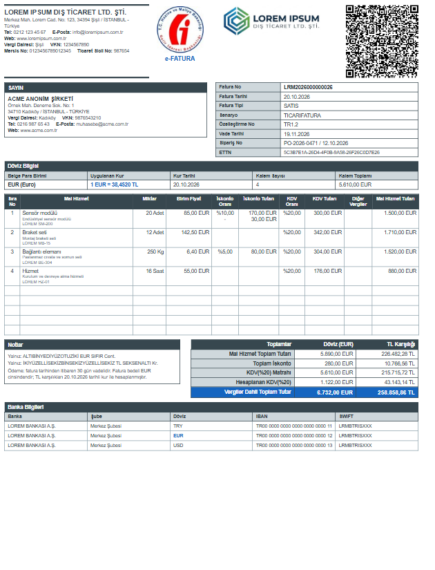 F26 · Multi-Currency